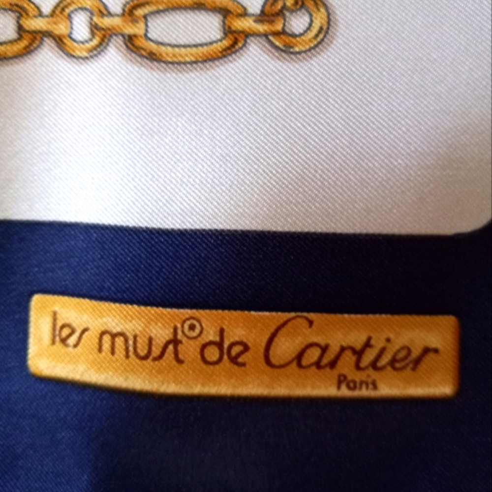 Cartier silk scarf